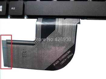 Nešiojamas Tuščia 2 Smeigtukai Klaviatūros Jumper Už EZBook 3 Plius MB11 14' anglų kalba JAV, prancūzijos FR rusijos RU Black Naujas