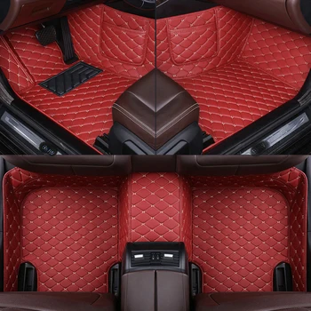 Odos Custom automobilių grindų kilimėlis Mazda 3 BL BK 2 5 6 CX-3 CX-4 CX-5 CX-6 CX-7 CX-9 MX-5 IR RX 8 kilimų Telefoną kišenėje RHD LHD