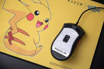 Originalus Razer DeathAdder Pika chu žaidimų Pelė, Pelės padas nustatyti animacinių filmų apšvietimas laidinio Žaidimas esports pelės