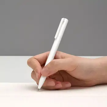 Originalus Xiaomi Mi Gelio Rašiklis 10vnt Nr. Bžūp Paspauskite Rašikliai 0,5 mm Japen Mikuni Juodo Rašalo Kulka Parašyta 