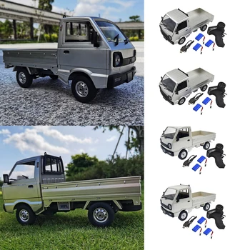 Pakuotėje 1 WPL RC Truck, 1/10 Masto 4WD Laipiojimo LED Šviesos ir Baterija RC Žaislai