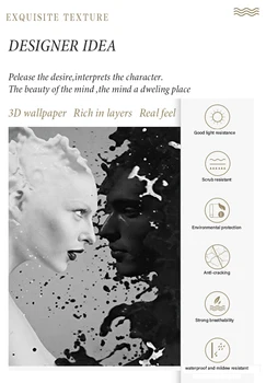 Papel De Parede Užsakymą Sienų Tapetai Juoda Balta Pieno Mėgėjas Photo 3D Tapetai Sienos Kambarį Miegamojo Sienų Dekoro 2020 m.