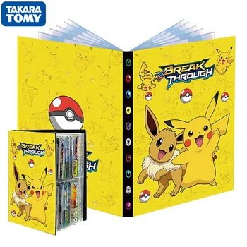 Pokemon Albumą Kolekcijos Savininkas Korteles Knygos 240Pcs Ekranas Livre 