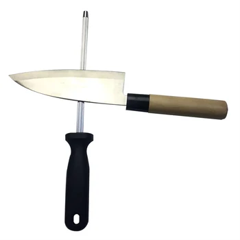 Profesionalus virėjas peilis peilis drožtukas Virtuvės Šefas galandimo įrankiai, Galandimo Peilis Drožtukas baras musat Galandimo plieno strypas