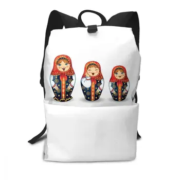 Rusijos Lėlės Kuprinė rusijos Lėlės Kuprinės Daugiafunkcinis Tendencijos Bag Street Modelio Paauglių Aukštos kokybės Krepšiai