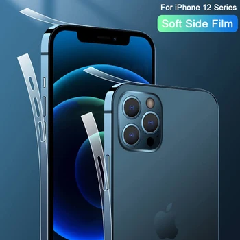 Rėmo Dažų Apsauginė Plėvelė iPhone 12 Pro Max Pusėje Hidrogelio Filmas 
