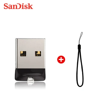 SanDisk Mini Pen Drive USB 2.0 CZ33 64GB USB Flash Drive 16GB 32GB Memory Stick U disko Raktas Pendrive PC
