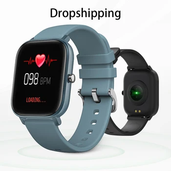 SENBONO Dropshipping P8 Smart Watch Vyrų, Moterų Sporto Laikrodis Širdies ritmo Fitness tracker Miego Stebėti Smartwatch 