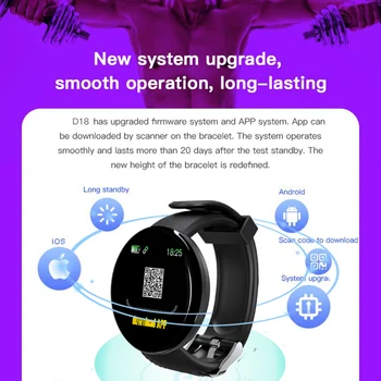 Smart Watch Spalvų Ekrano Stebėti Širdies Ritmą, Kraujo Spaudimą Sveikatos Sveikatingumo Takelį Sporto Apyrankės Unisex Smartwatch Laikrodį Laikrodžiai