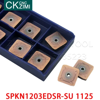 SPKN1203EDSR-SU 1125 CNC karbido įdėklai smulkinimo peilis SPKN tekinimo įrankiai, Pjovimo Įrankiai, SPKN 1203 EDSR Išorės Tekinimo Įdėklai
