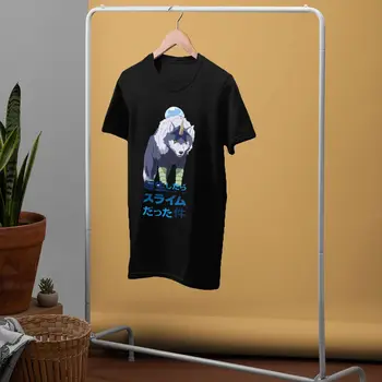 Tensei Shitara Gleives Datta Ken T Shirt Rimuru Jojimo Ranga Marškinėliai Atsitiktinis Spausdinti Tee Shirt Mens Marškinėlius