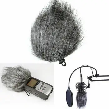 Triukšmo Slopinimas Stereo Lengva Įdiegti Vėjo Lauko Mikrofonas Praktinių Dulkėms Priedai Viršutinė Zoom H1 H5 H6
