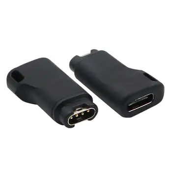 USB 3.1 C Tipo Moteris 4pin Mokestis Konverteris Adapteris, Skirtas Garmin Fenix 5/5S/5X/6 forForerunner 45/45S/245/245 M/935 Smart Žiūrėti