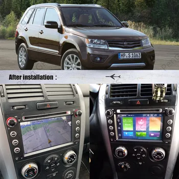 Už Suzuki grant Vitara 20 Android 10.0 4+128G Ekrano Automobilio Multimedia DVD Grotuvas GPS Navigaciją Auto Garso Radijas Stereo Galvos Vienetas