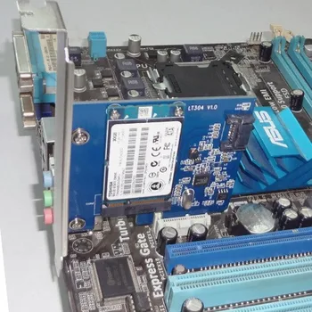 WBTUO LT304 PCI-E, SATA 3.0 + MSATA, Didelės Spartos duomenų Perdavimo Darbalaukio Skirta Plėtimosi Kortelės Q00434