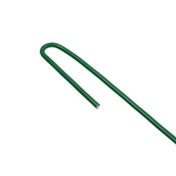Колышек универсальный, h = 40 см, ножка d 0.3 набор 10 шт., зелёный sode