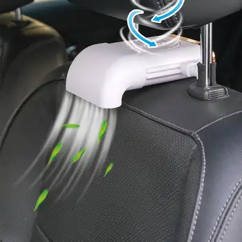 1 VNT Automobilių Sėdynės atlošo Ventiliatorius, 3-Greitis Reguliuojamas Silent Gale Aušinimo Mini USB 5V Automobilių Aušintuvas Multi-funkcija Auto Priedai