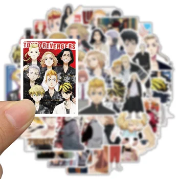 10/50PCS Karšto Animacinių filmų Anime Tokyo Revengers Lipdukai 