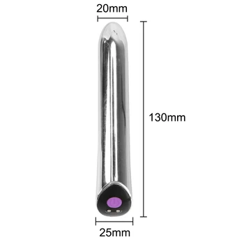 10 Dažnio USB Mokestis Klitorio Stimuliatorius Galingas Vibratorius Kulka Moterų Masturbator Makšties G Spot Sekso Žaislai Moterims
