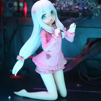11,5 cm Anime ques Q Eromanga Sensei Sagiri Izumi, kuri Baigėsi Režimas Meruru pižama Ver. PVC Veiksmų Skaičius, Žaislų Sagiri Izumi Seksualus Paveikslą