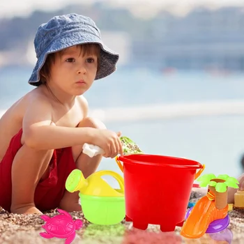 14 1 Vaikų Paplūdimio Žaislų Rinkinys Saugus Žaisti Smėlio Žaislas Vonios Reikmenys, Vaikų Ankstyvojo Mokymosi Lauko Sodo Smėlioiržvyrokarjerųeksploatavimas Baseinas