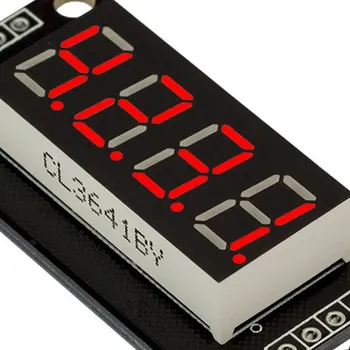 1pcs TM1637 4 Bitų Skaitmeninis LED Ekranas Modulis arduino 7 Segmentų 0.36 Colių Laikrodis RAUDONA Anodo Vamzdis Keturių Serijos Vairuotojas Valdybos Pack