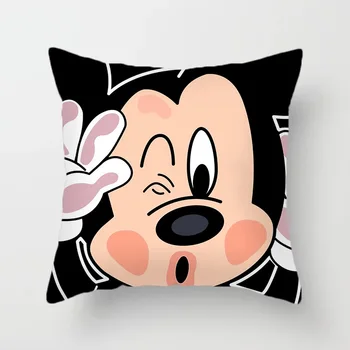 2021 Disney Užvalkalas Mickey Minnie Mouse Ančiukas Donaldas Animacinių Filmų Poliesteris Peachskin Pagalvėlė Padengti Sofos Užvalkalas Namų Puošybai