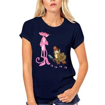 2021 Pink Panther Inspektorius Clouseau Juokingas Animacinių filmų Vyrų ir Moterų Unisex marškinėliai 714 pagal Užsakymą Atspausdintas T-shirt