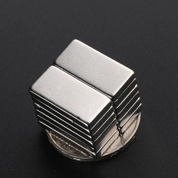 20Pcs 20x10x3 Neodimio Magnetas 20mm x 10mm x 3mm NdFeB Blokuoti Super Galinga, Stipri, Nuolatinio Magnetinio imanes