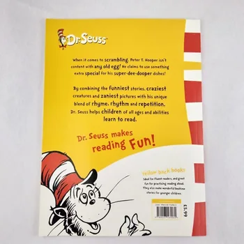 20PCS kiaušinienė SUPER Dr. Seuss Vaikų Knygelėse Vaikams Mokytis anglų kalbos Spalvotas Vaizdas Knyga Kūdikių Ankstyvojo Ugdymo