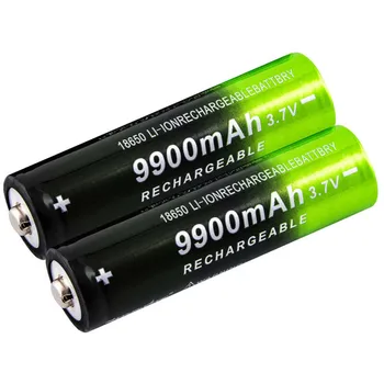 3.7 v 18650 9900mah daugkartinio Įkrovimo Baterija Didelės Talpos Li-ion daugkartinio Įkrovimo Baterija Žibintuvėlį, Fakelą Žibintai, Baterija 2-8pcs#g