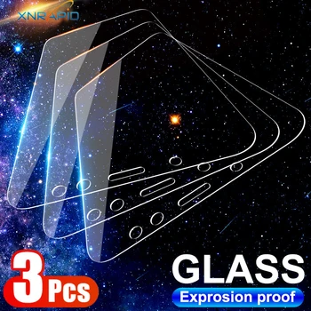 3Pcs Grūdintas Stiklas Ant Samsung Galaxy J8 J6 J4 J2 A6 A8 Plius A5 A7 A9 2018 Stiklo Galaxy A01 A11 A21 A31 A41 A51 A71 Filmas
