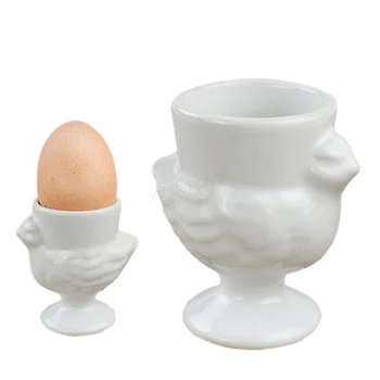 4pcs/daug Kiaušinių Laikiklį Keramikos