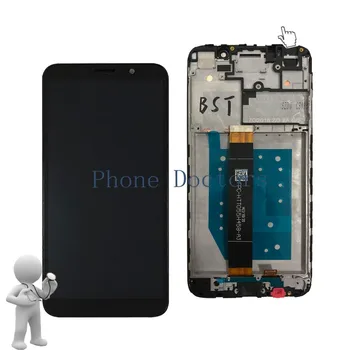 5.45 colių Visiškai LCD Ekranas+Touch Ekranas skaitmeninis keitiklis komplektuojami Su Rėmo Huawei honor 7s DUA-LX2 / Garbės 7A DUA-L22 Testuotas