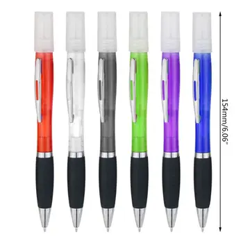 6Pcs Spray Gel Pen, Dezinfekcijos Pen Plastiko Mini Nešiojamų Kelionių Daugkartiniai Kvepalų Buteliuko