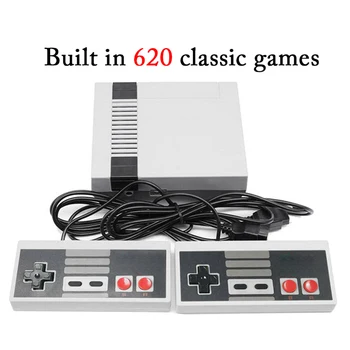 8 Bitų Classic Mini TV Žaidimų Konsolę Nešiojamą 620 Vaizdo Žaidimų Grotuvas Dovana AV/HDMI suderinamus Išvesties Vaizdo Žaidimų Konsolės Žaislas
