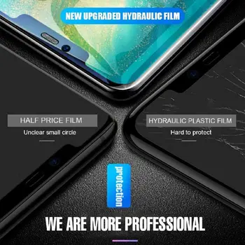 9H Anti-Sprogo Hidrogelio Plėvelė Huawei honor 8 9 10 Lite 7X 8X Full Screen Protector Dėl Garbės 7A 7C 7S 8A 8C 8S Apsauginės Plėvelės