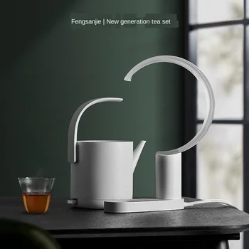Aukšto profilio išvaizda arbatos rinkinys virdulys magnetinio siurbimo virdulys padengti arbatinukas elektrinis virdulys ilgai postringauti dizaino namų arbata maki