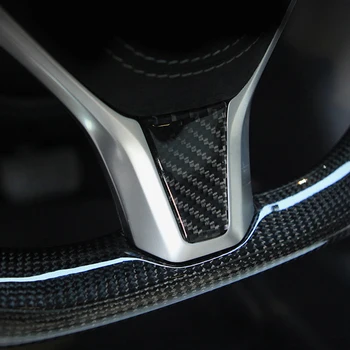 Automobilio Vairas Skydelio Saugiklis Lipdukas Epoksidinės Anglies Pluošto Anti-scratch Įklija, Tesla Model 3 X S Interjero Priedai
