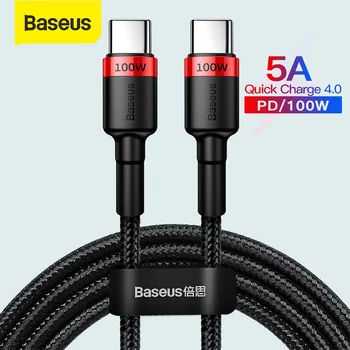 Baseus 100W USB C su USB C Tipo Kabelio 