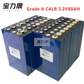CALB 8PCS Reitingas 3.2 V 80Ah Lifepo4 Baterija 2020 NAUJAS Ličio Geležies Fosfato Saulės 12V 24V 48V Ląstelių Ne 100Ah ES MUMS TAX FREE