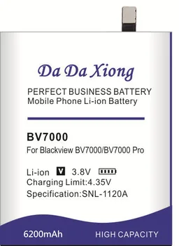 DaDaXiong 0 Ciklo 6200mAh V575868P BV7000 Baterija Blackview BV7000 Pro BV7000 Pakeitimo Telefono Baterijas+Greitas Atvykti