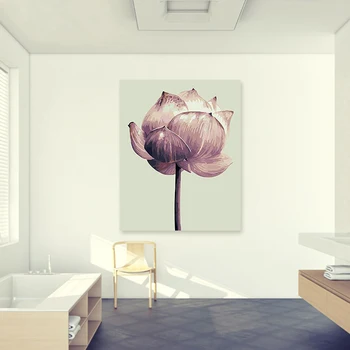 Dažų numeris meno tapybos numerius, Dekoratyvinis dažymas magnolia gėlių butelis ir gėlės šiuolaikinės taupymas