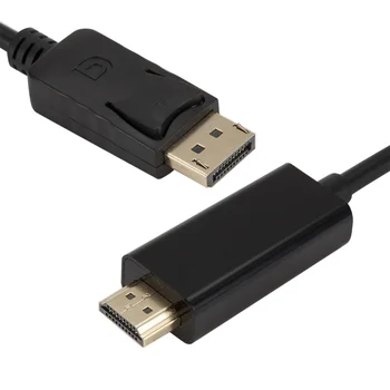 DisplayPort į HDMI suderinamus Kabelis 1.8 M 1080P Display Port DP HDMI-suderinama Kabelis Nešiojamas Projektoriai