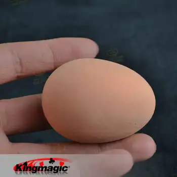 Emulational Kiaušinių Latekso Kiaušinių Rudos spalvos Magija Gudrybės Magic Žaislai Magija Rekvizitai 2vnt/daug