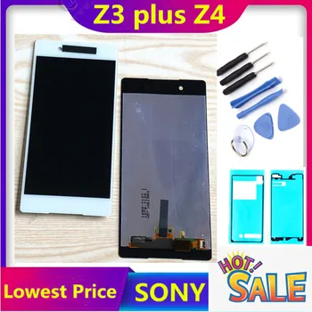 ERILLES Sony Xperia Z3+ Z3 Plus Z4 Ekranas E6553 E6533 E5663 LCD Ekranas jutiklinis Ekranas skaitmeninis keitiklis Pakeitimo 