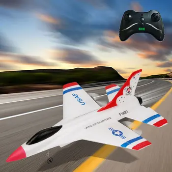 F16 su-35 2.4 GHz, RC plokštumos, drone sklandytuvas lėktuvo nuotolinio valdymo orlaiviai Žaislai vaikams galingų reaktyvinių variklių lauko žaislai