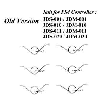 IVYUEEN 100 VNT PlayStation 5 4 PS5 PS4 L2 R2 Sukelti Mygtuką Pavasario Metalo Dalis Dualshock 5 4 DS5 Valdytojas Springs