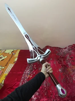 [Juokingi] 108cm Cosplay Likimas/Apocrypha Likimas Grand Kad Mordred ginklas Medinis Kardas modelis Anime Kostiumas šalis dovana žaislas