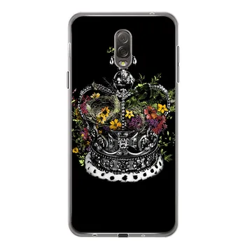 Karalienė King Crown Princess Minkštas Silikoninis telefono dėklas Samsung Galaxy A71 A51 A20e A80 A70 A50 A90 A30 A40 A8s A9 A60 A10 A2Core